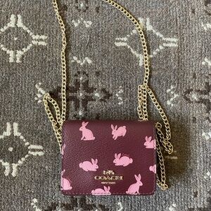 Lunar new year coach chain wallet